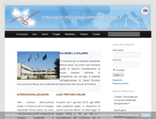 Tablet Screenshot of consorzioasi.com